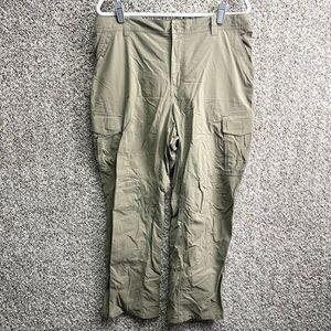 REI Sahara Convertible Tan Nylon Cargo Pants in Size XL‎